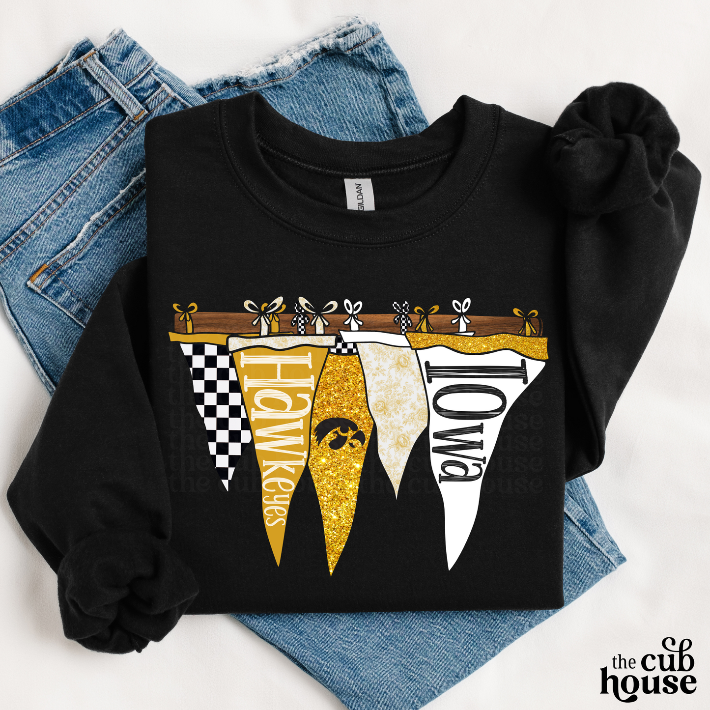 Iowa • Hawkeyes Spirit Flags