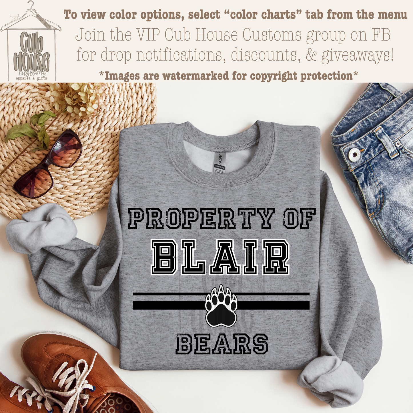 BLAIR • PROPERTY OF BEARS