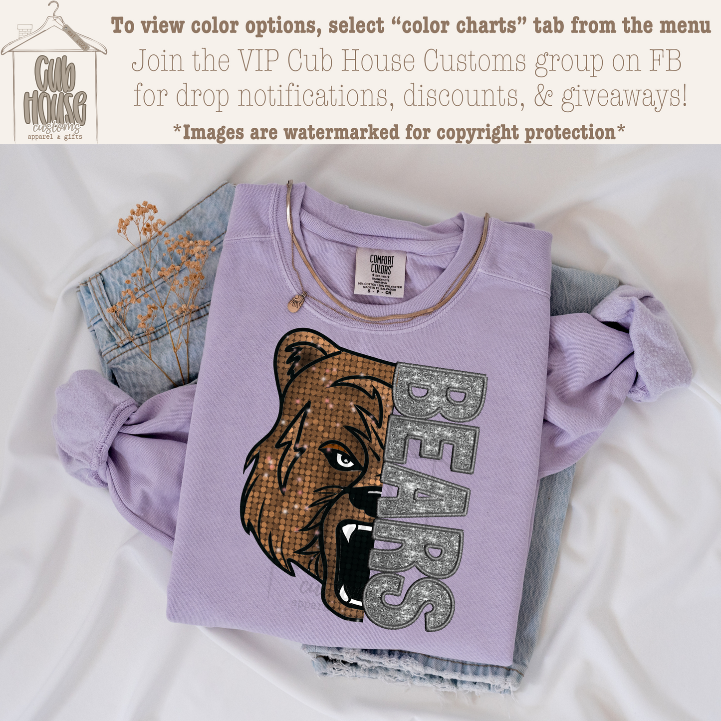 BLAIR • FAUX SEQUIN BEAR SILVER