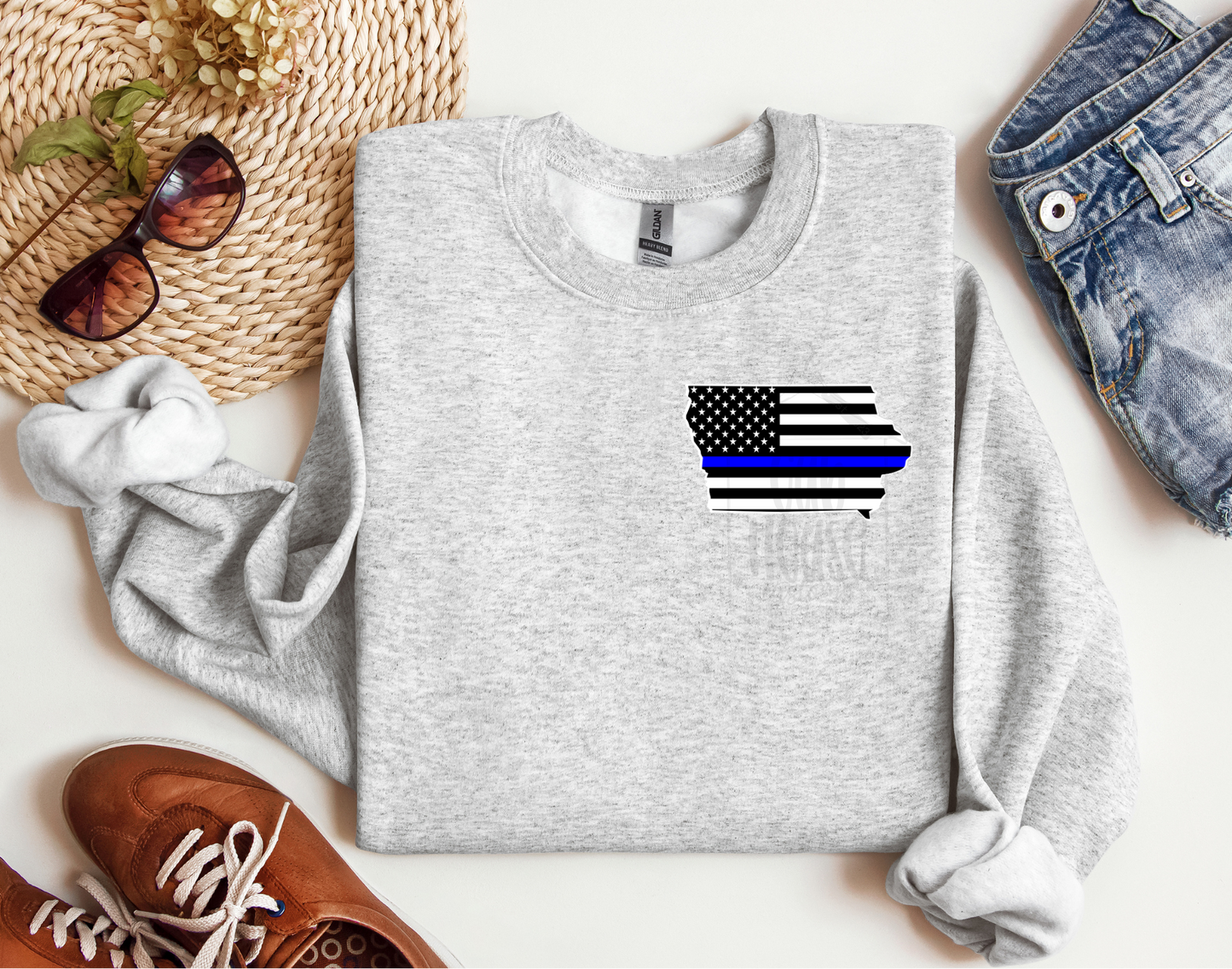 FIRST RESPONDERS • THIN BLUE LINE • POCKET SIZE IOWA