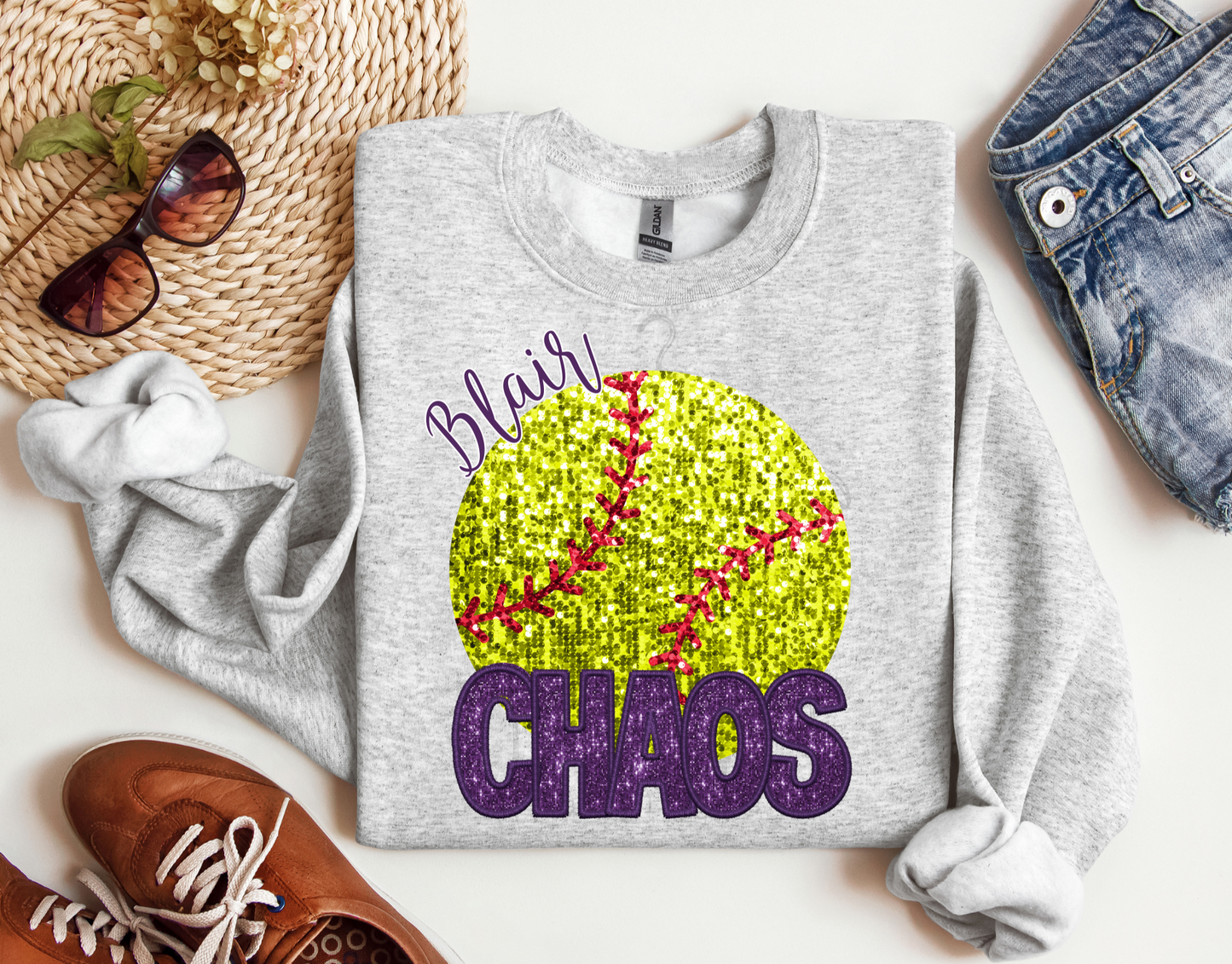 BLAIR • CHAOS SOFTBALL PURPLE