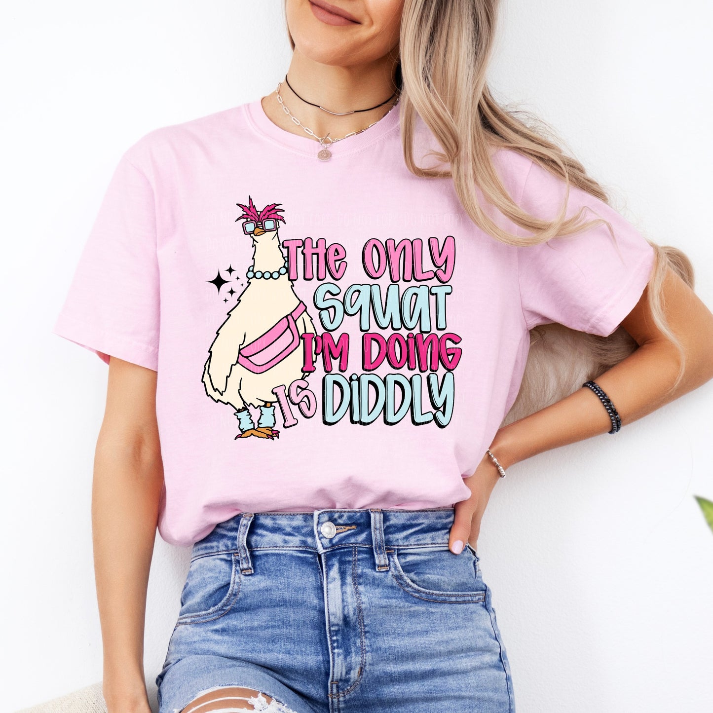 Humor & Sarcasm • The Only Squat I'm Doing is Diddly