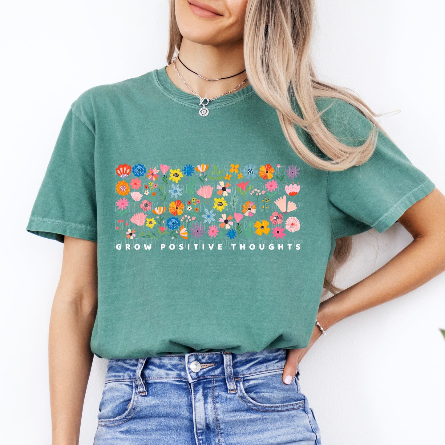 Faith & Inspiration • Grow Positive Thoughts Floral