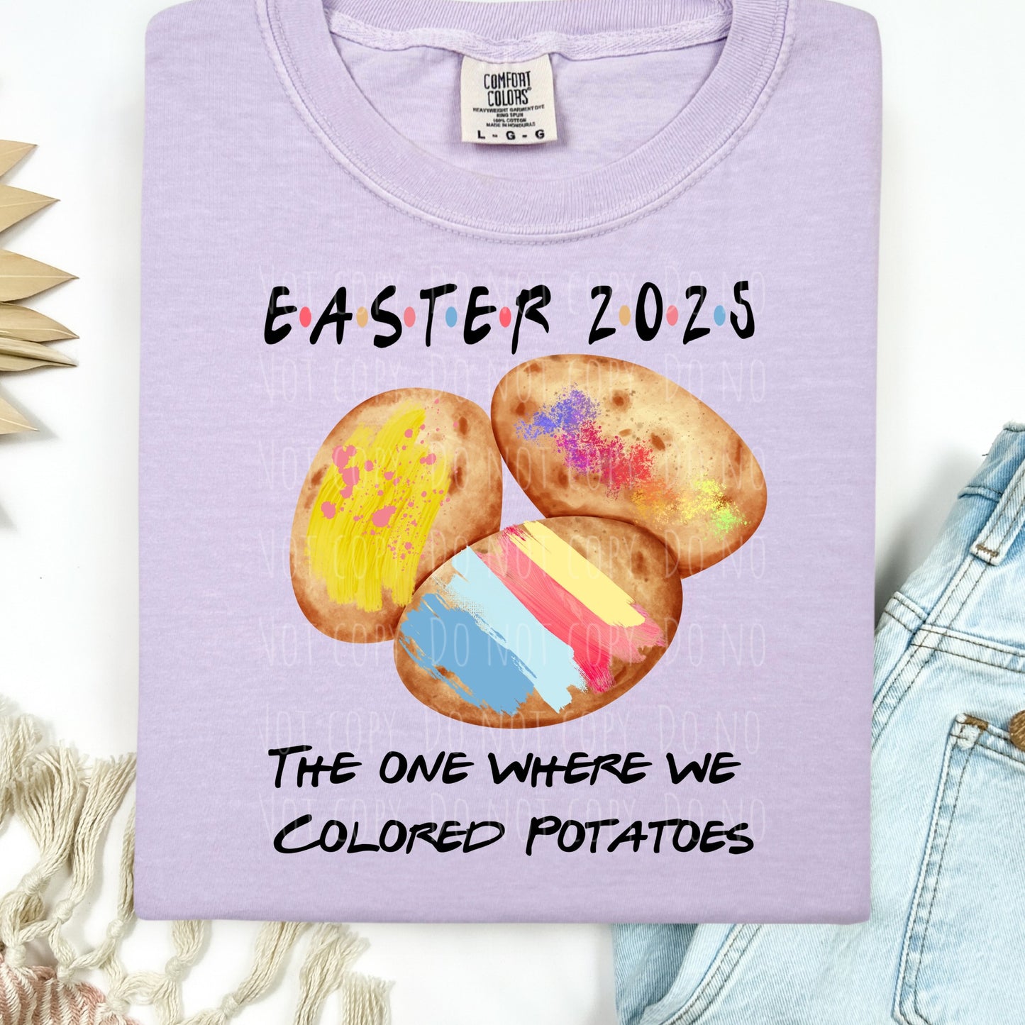 Easter • The One Where We Colored Potatoes