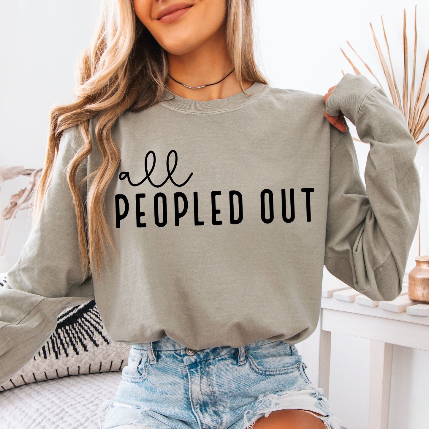 Humor & Sarcasm • All Peopled Out