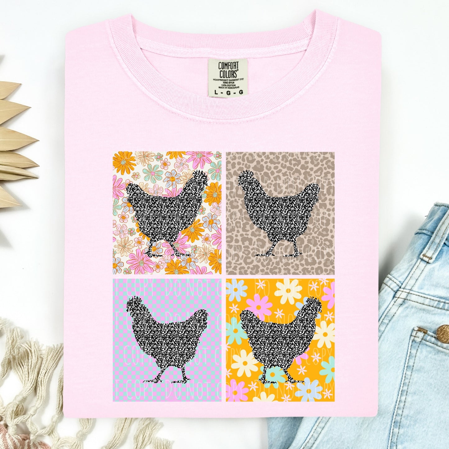 Farm & Western • Chicken Collage