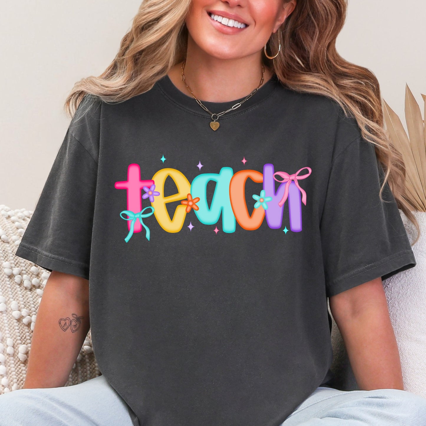 Teacher • Floral & Bows