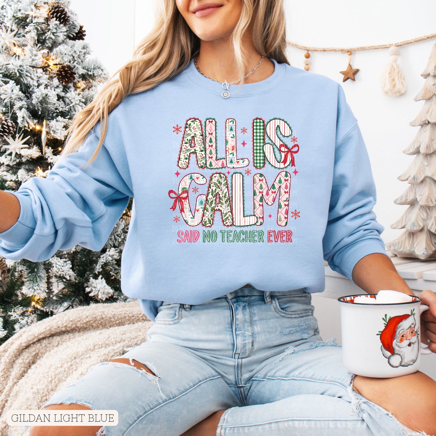 Christmas • All Is Calm Said No Teacher Ever