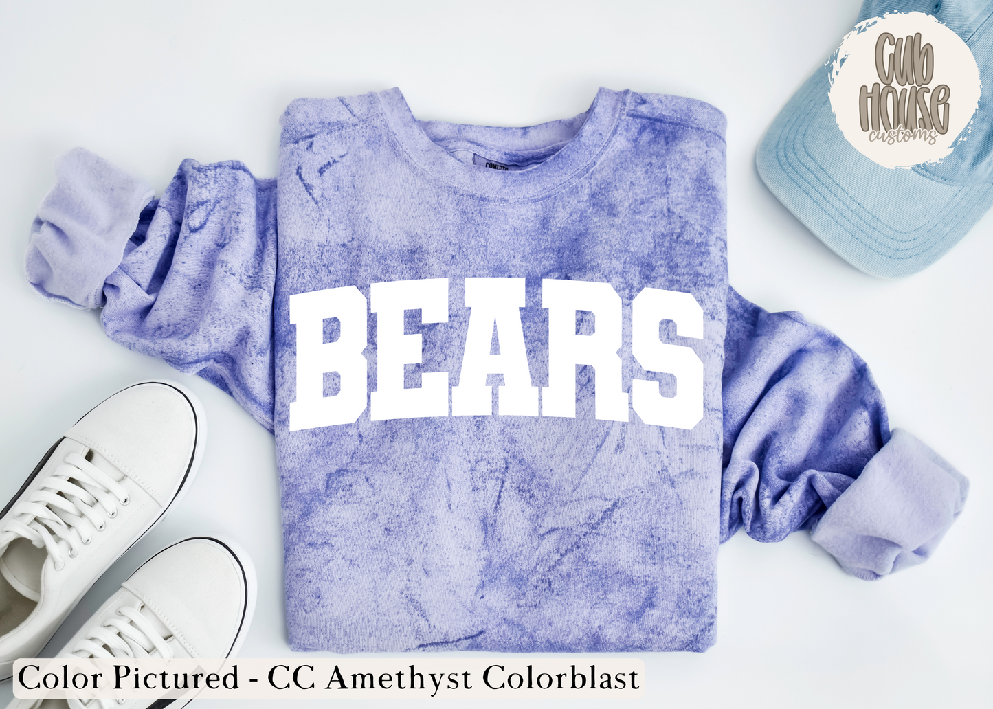 BLAIR • WHITE BEARS AMETHYST COLORBLAST