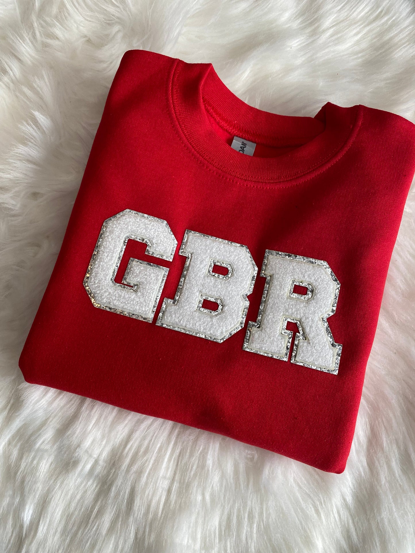 NEBRASKA • GBR KIDS CHENILLE PATCH CREW