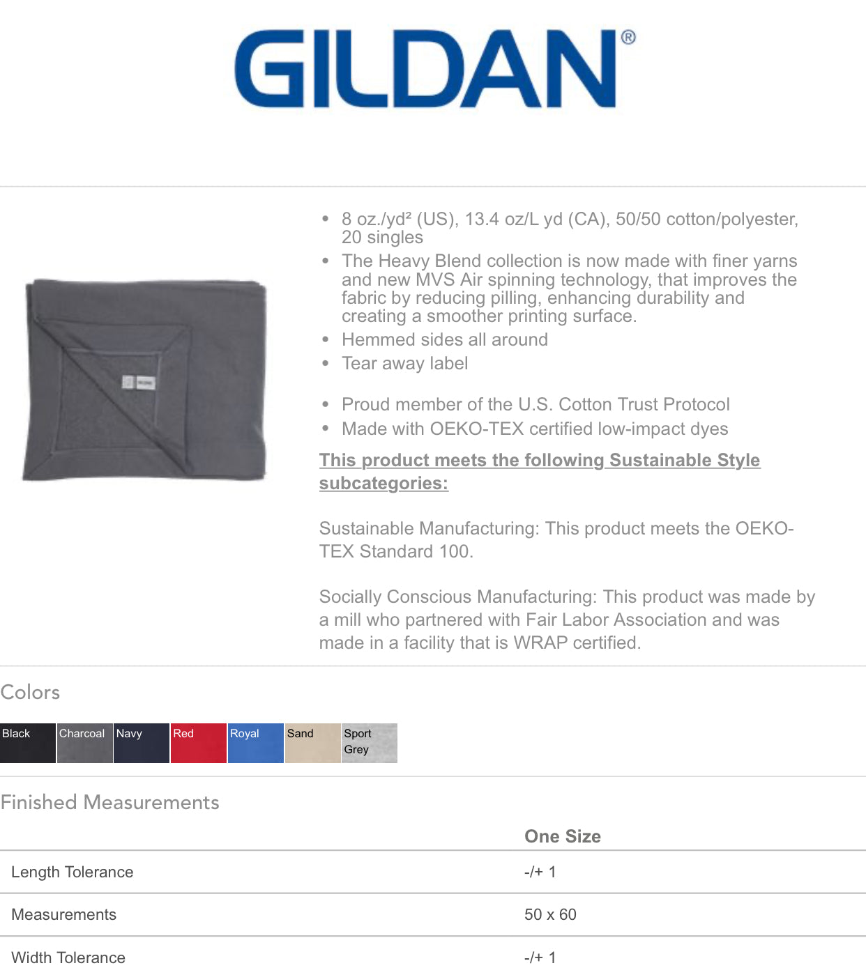 CUSTOM STADIUM BLANKETS • BLAIR