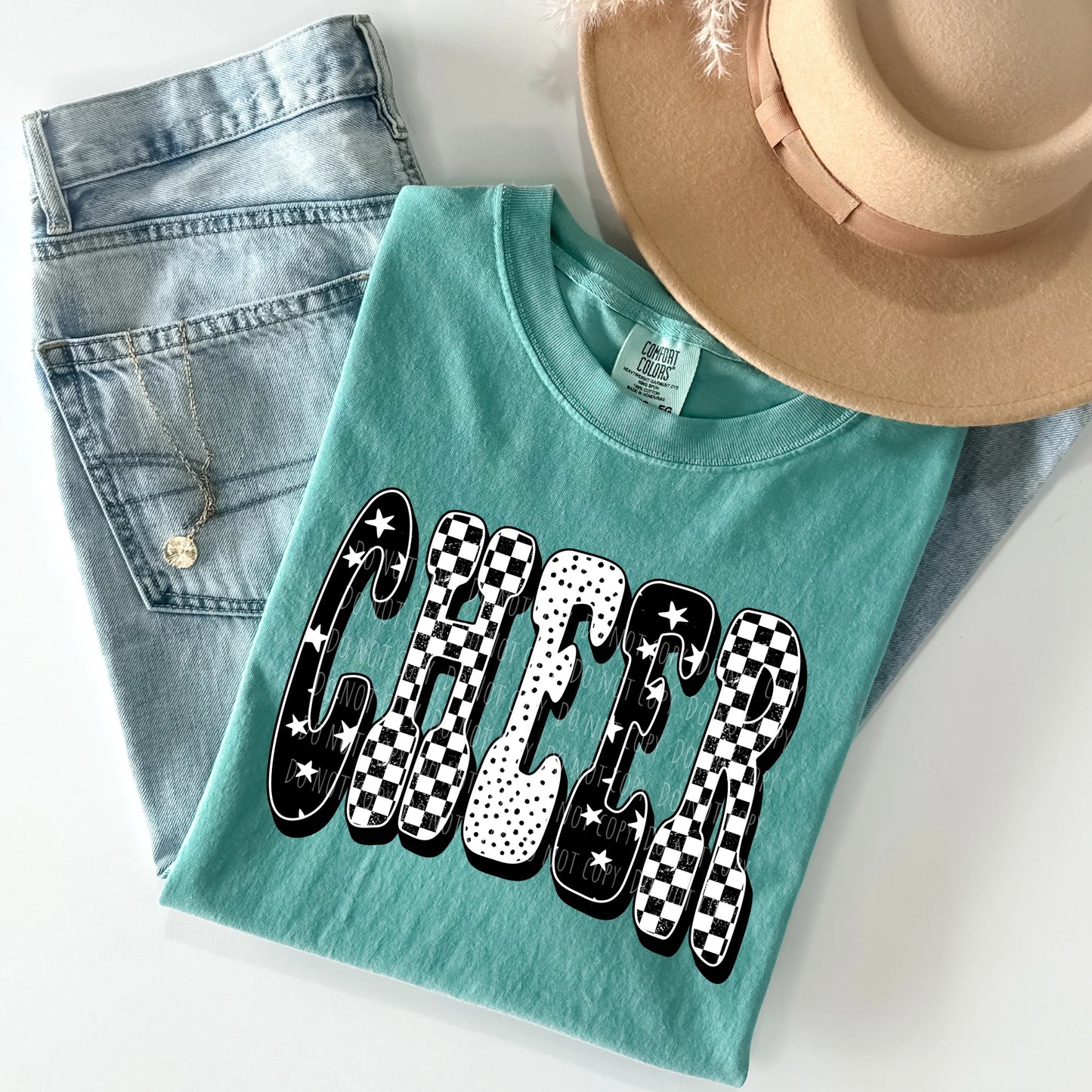 Cheer • Black & White Patterned