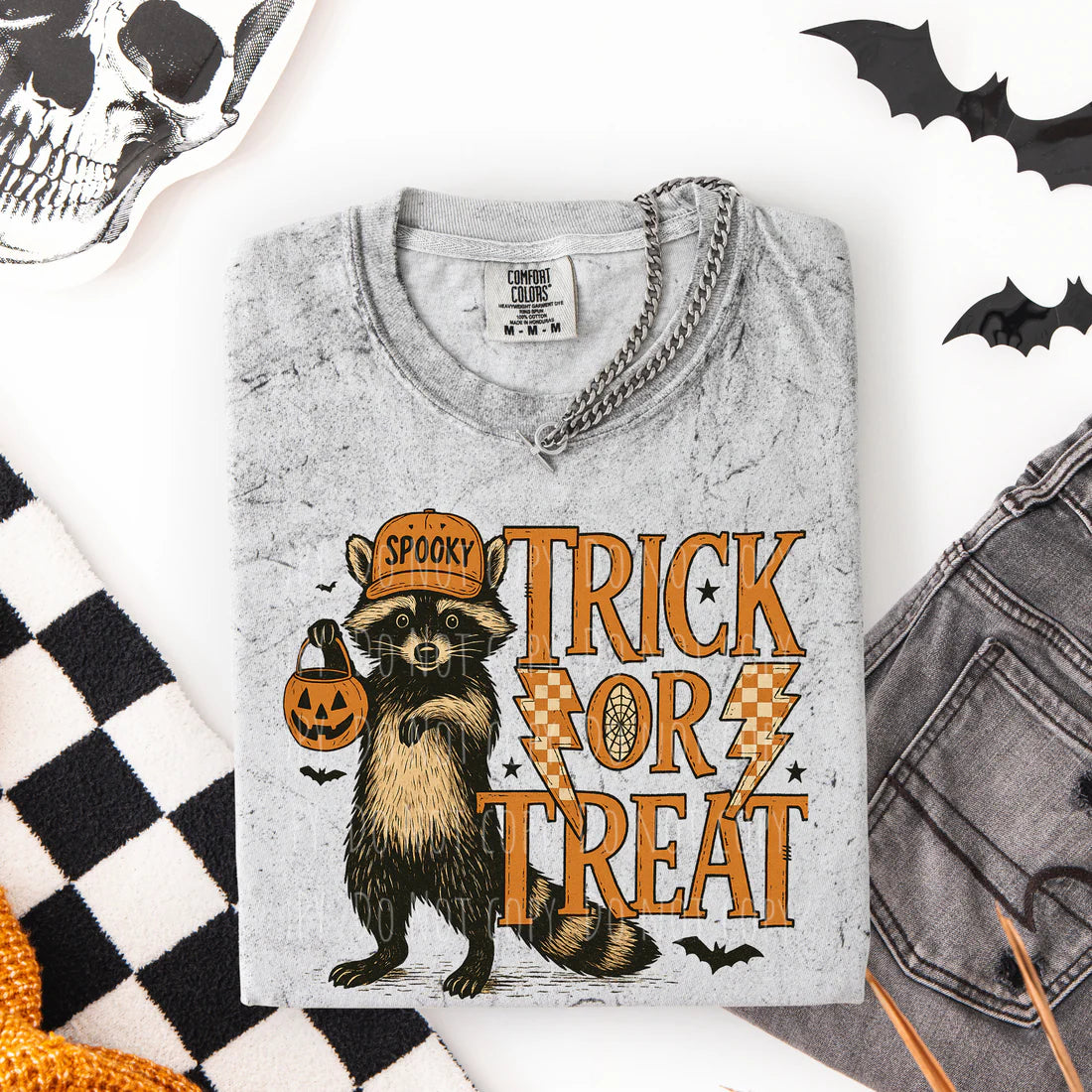 Halloween & Fall • Trick Or Treat Racoon