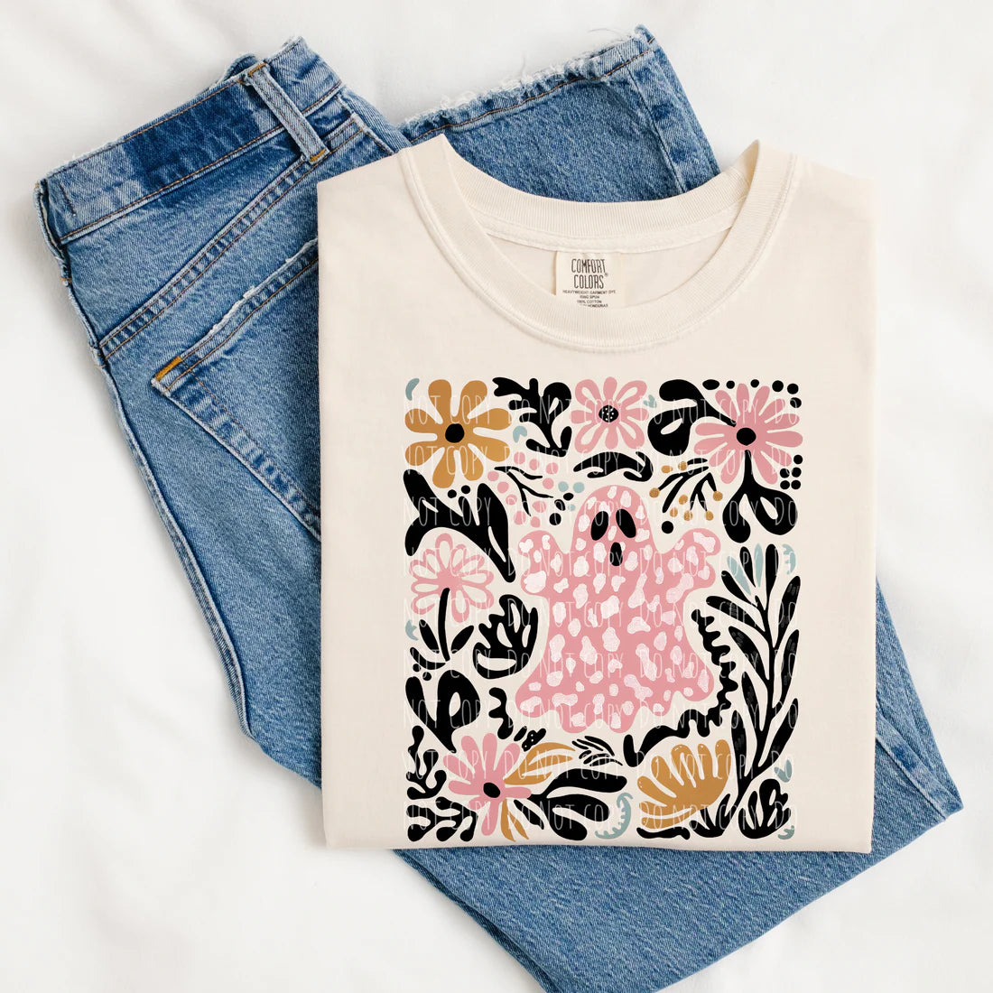 Halloween & Fall • Floral Ghost