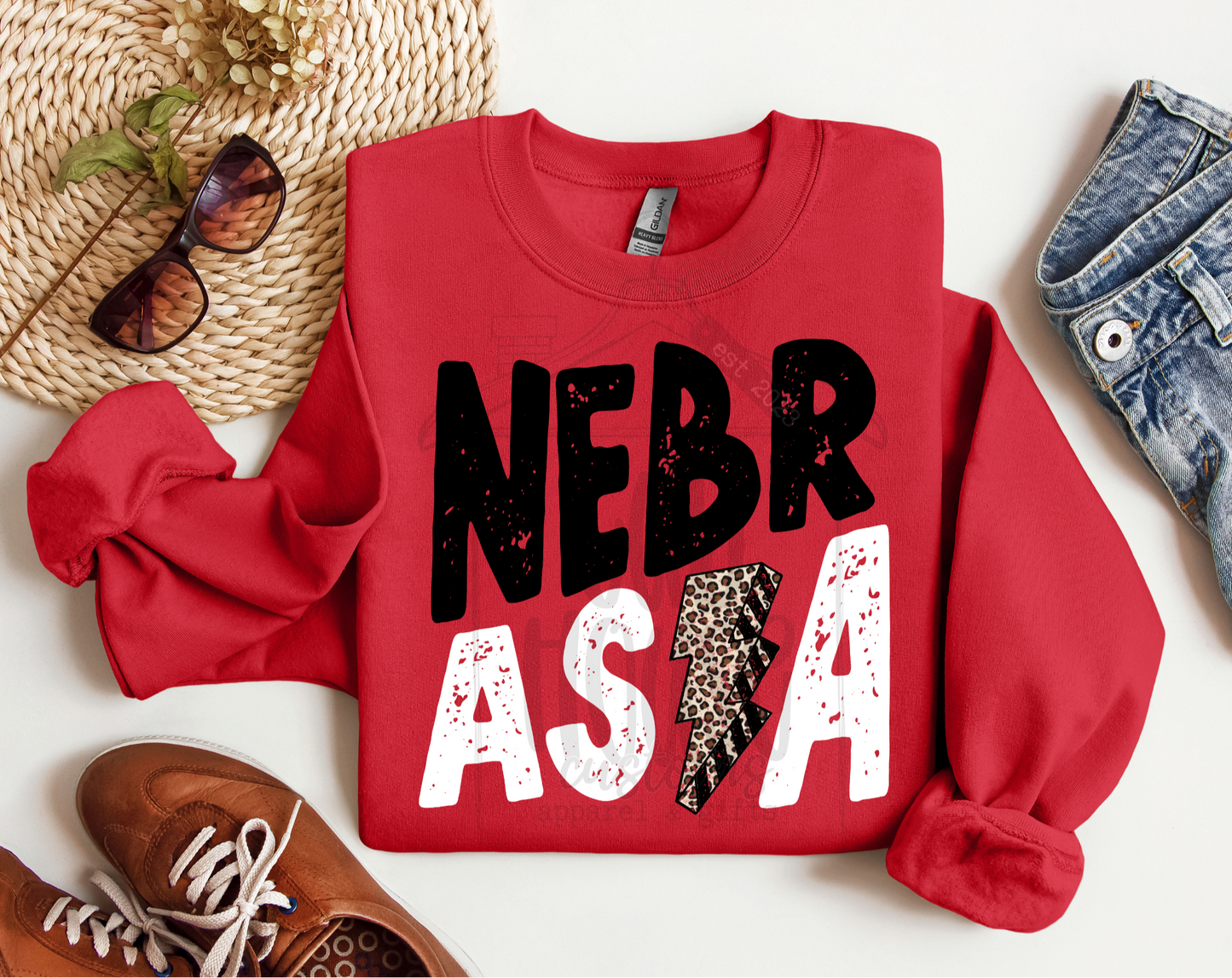 NEBRASKA • LIGHTNING BOLT