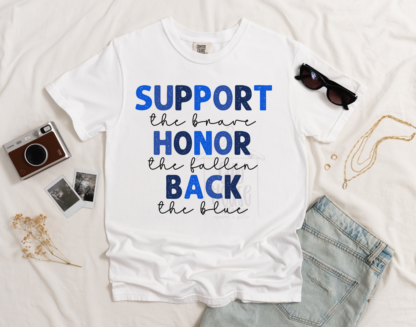 FIRST RESPONDERS • SUPPORT THE BRAVE, HONOR THE FALLEN, BACK THE BLUE