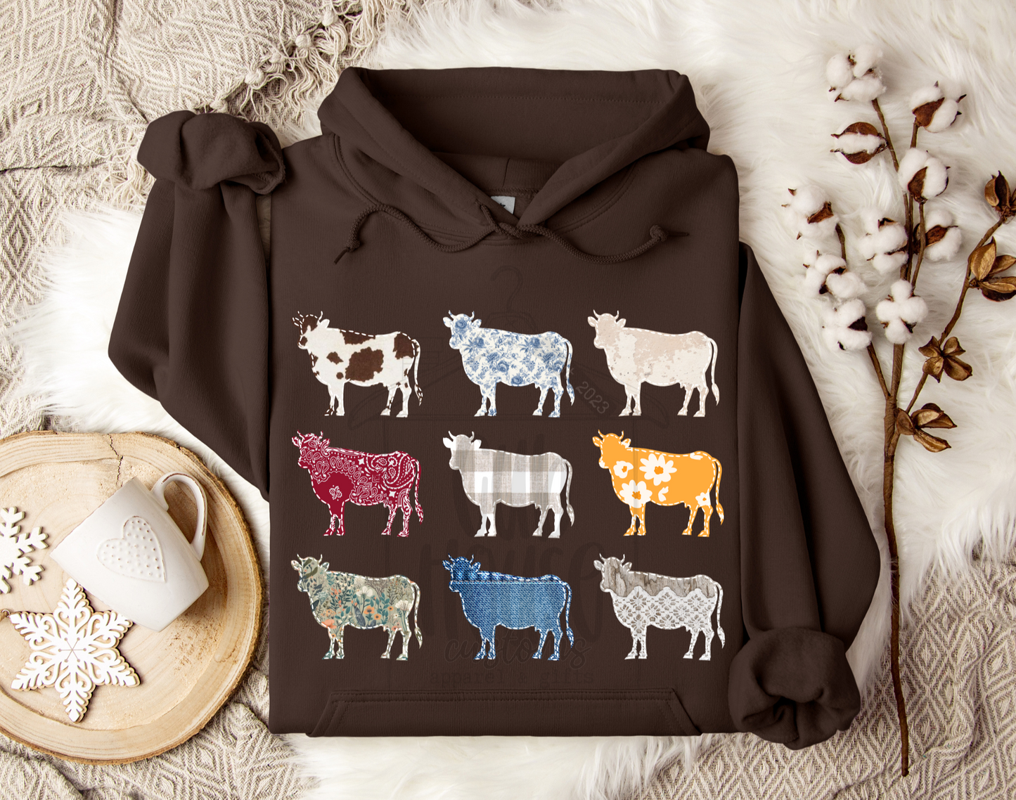 WESTERN • COW COLLAGE