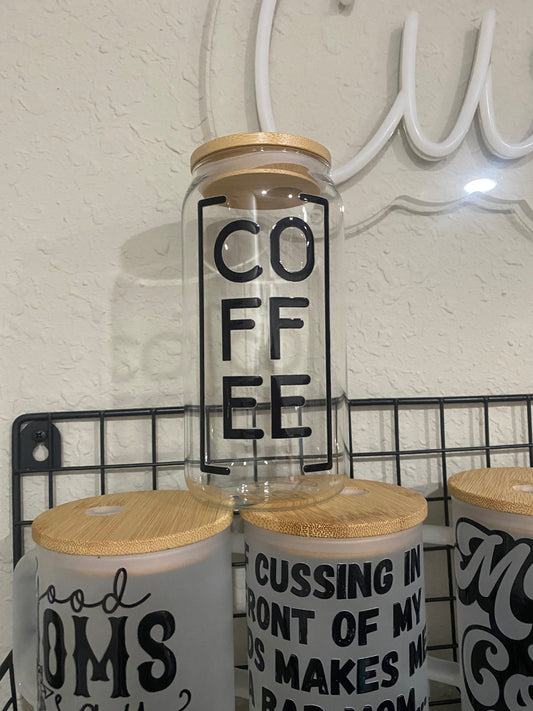 Boutique • Coffee Glass Can