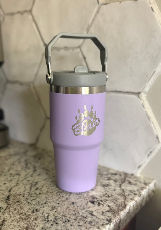 Blair Engraved 20 oz. Lavender Water Bottle