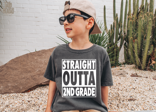 KIDS & BABY • YOUTH CC TEE • STRAIGHT OUTTA (CUSTOM GRADE)