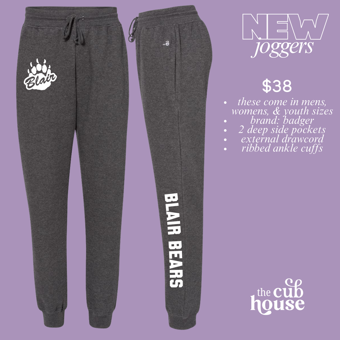 Blair Joggers (0039 + 0040)