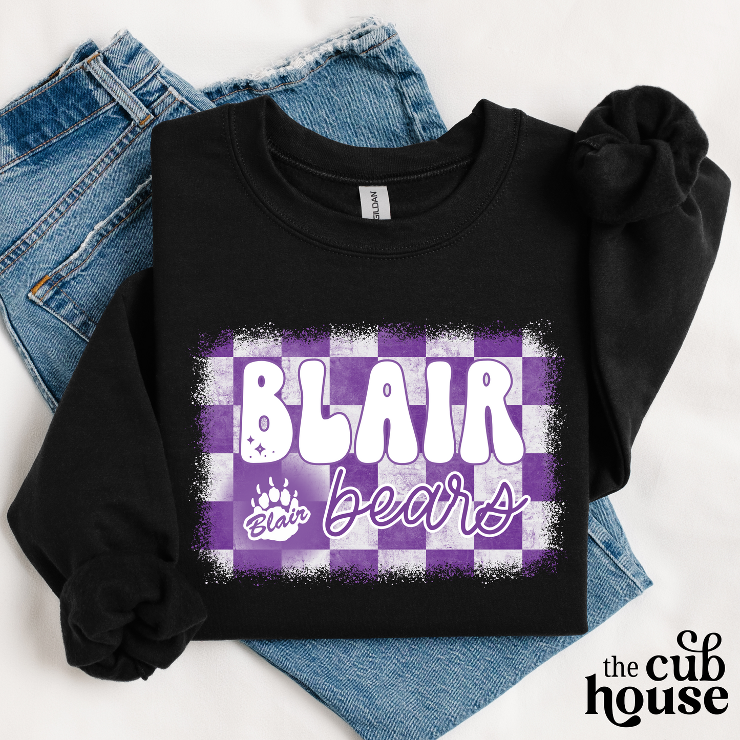 Blair • Splatter Checkered Bears