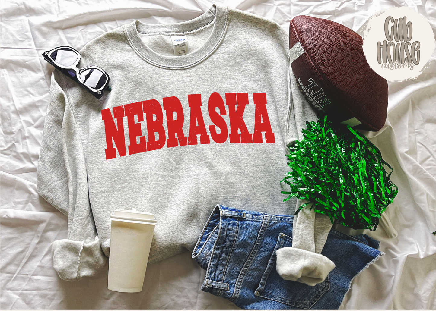 NEBRASKA - DISTRESSED RED