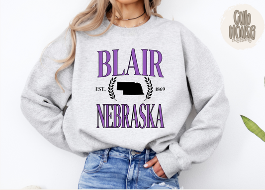 BLAIR NEBRASKA - PURPLE