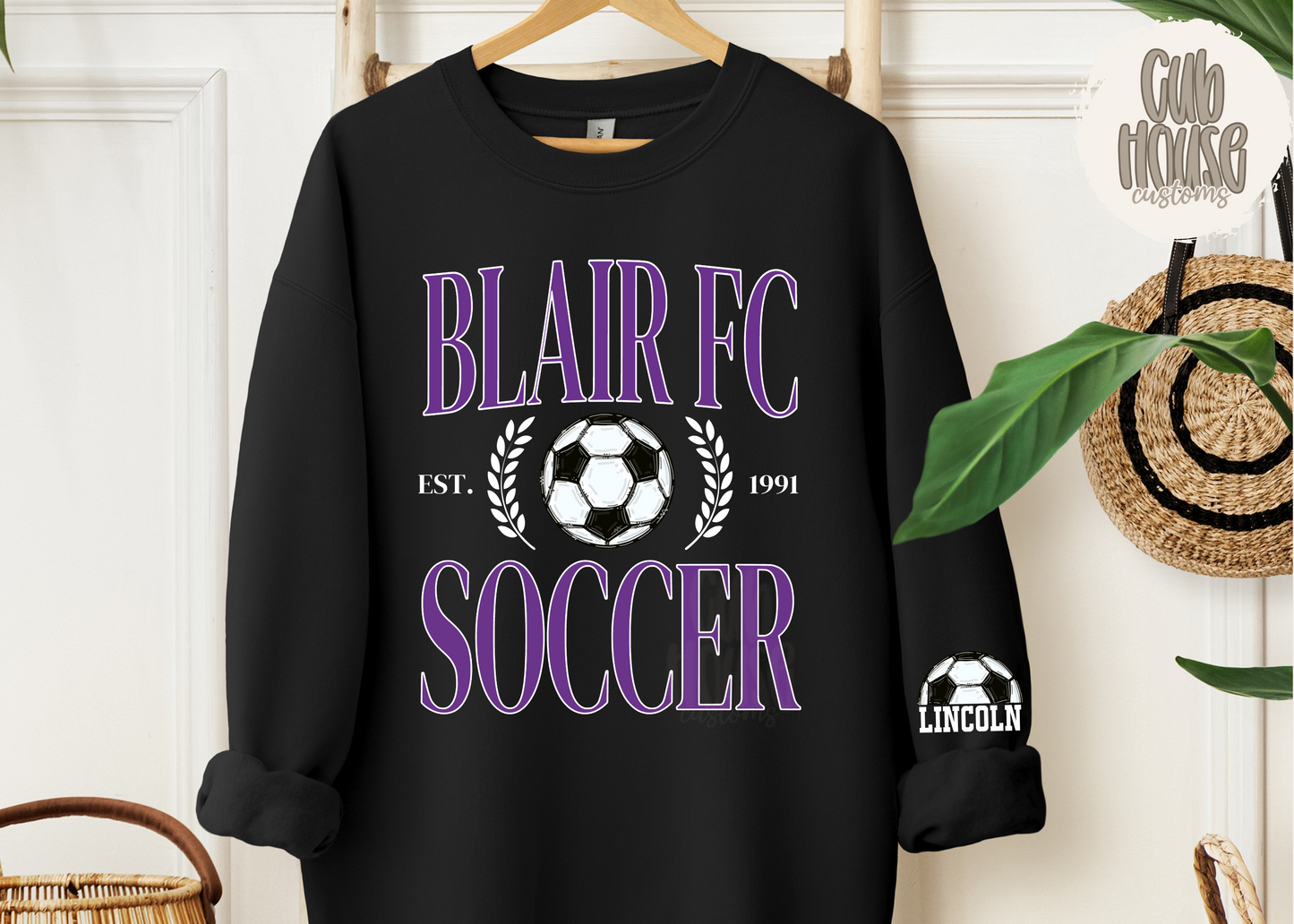 BLAIR FC SOCCER - CUSTOMIZABLE NAME/NUMBER