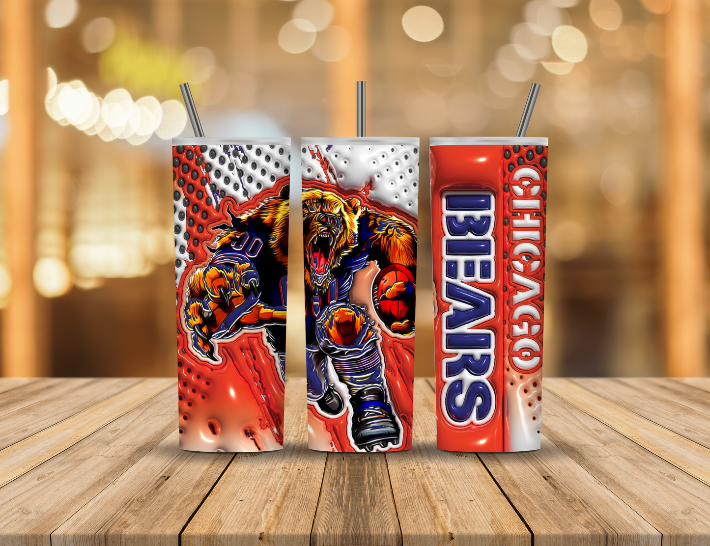 TUMBLER - CHICAGO BEARS