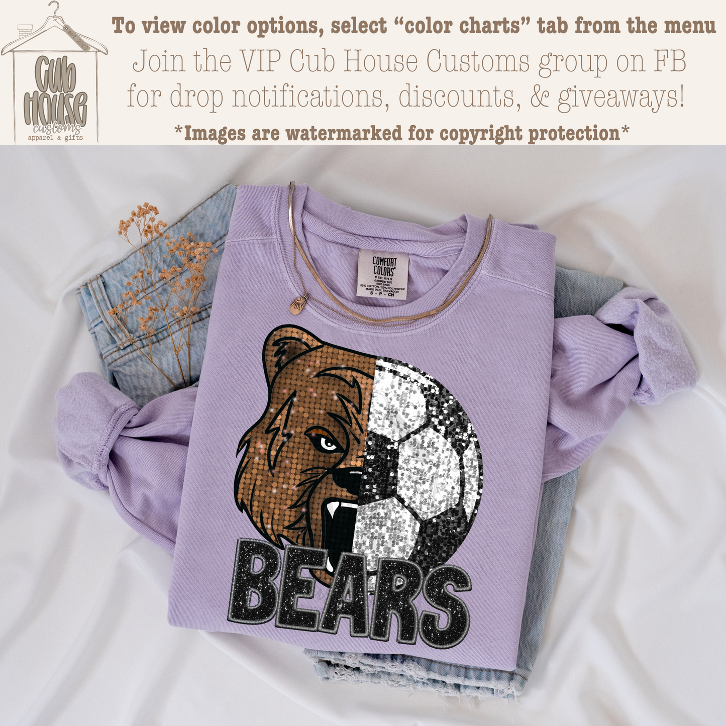 BLAIR BEARS - SOCCER SEQUIN BEAR BLACK