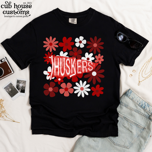 NEBRASKA • HUSKERS FLORAL