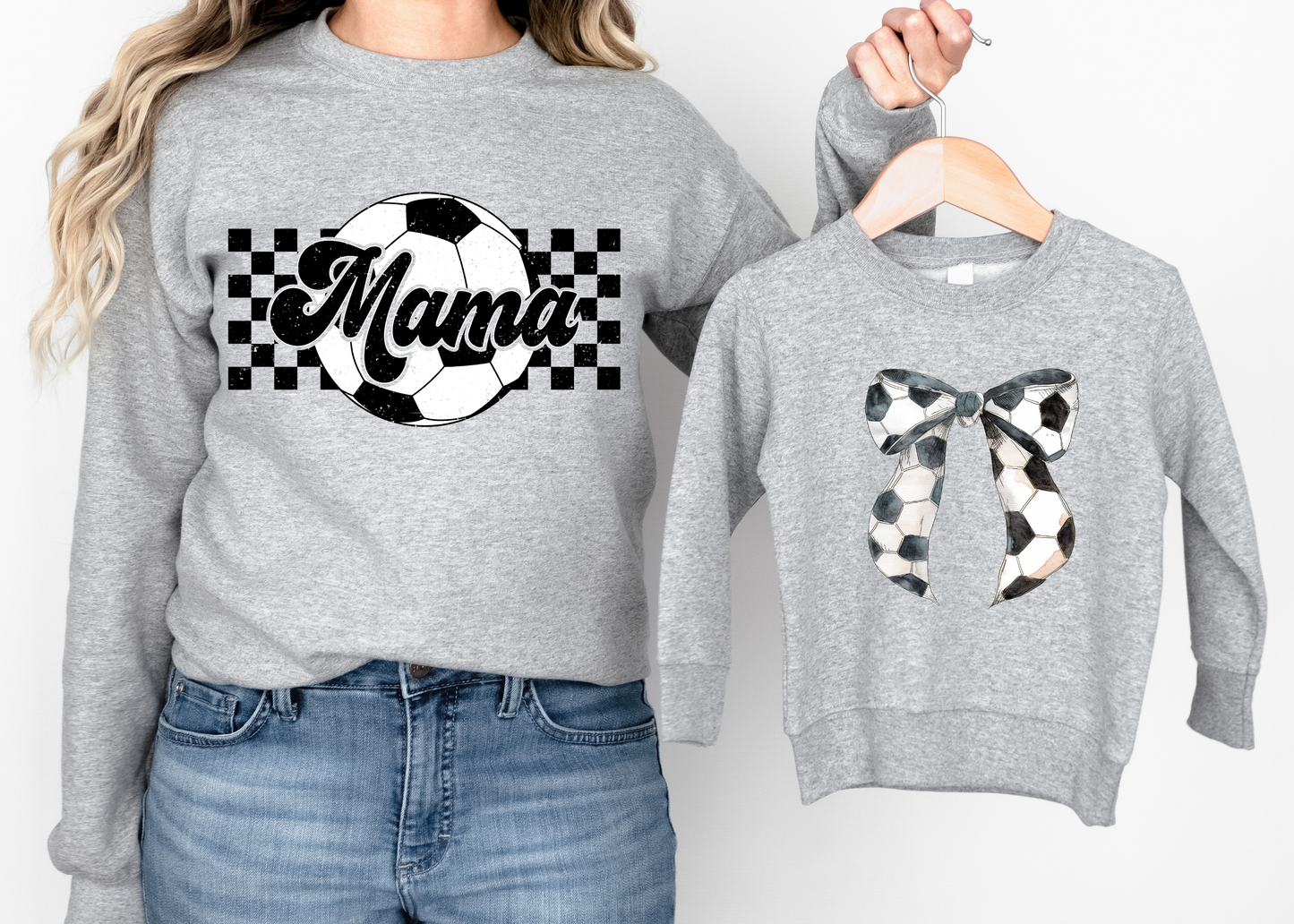 CHECKERED SOCCER MAMA