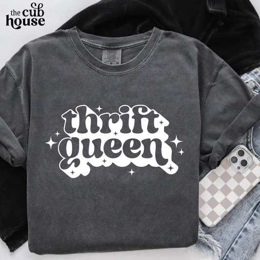 Graphics • Thrift Queen (white) (0023)