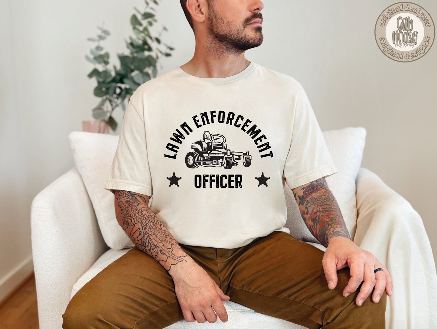 HUMOR & SARCASM • LAWN ENFORCEMENT OFFICER