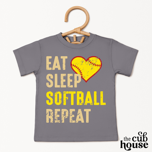 Baseball & Softball • Eat Sleep Softball Repeat