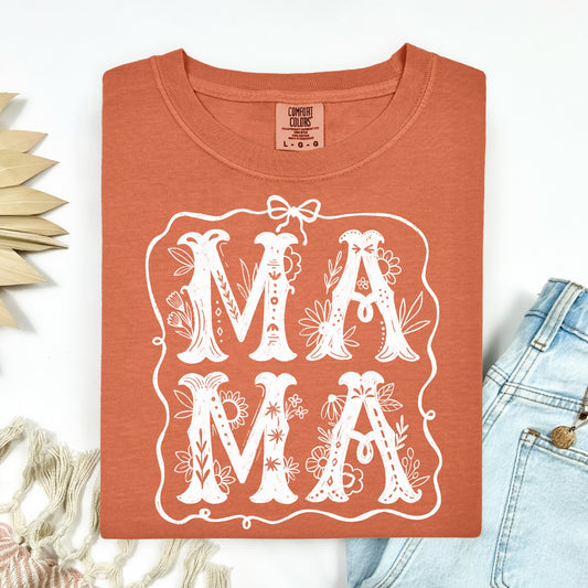 Mama • White Text