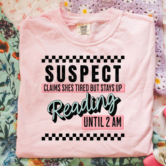 Books & Reading • Suspect
