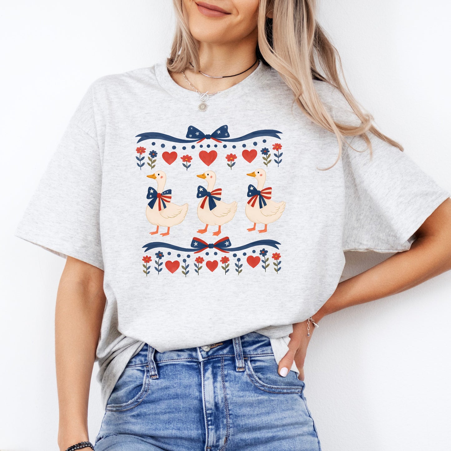 The American Collection • Patriotic Geese