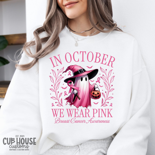 BCA - IN OCTOBER WE WEAR PINK