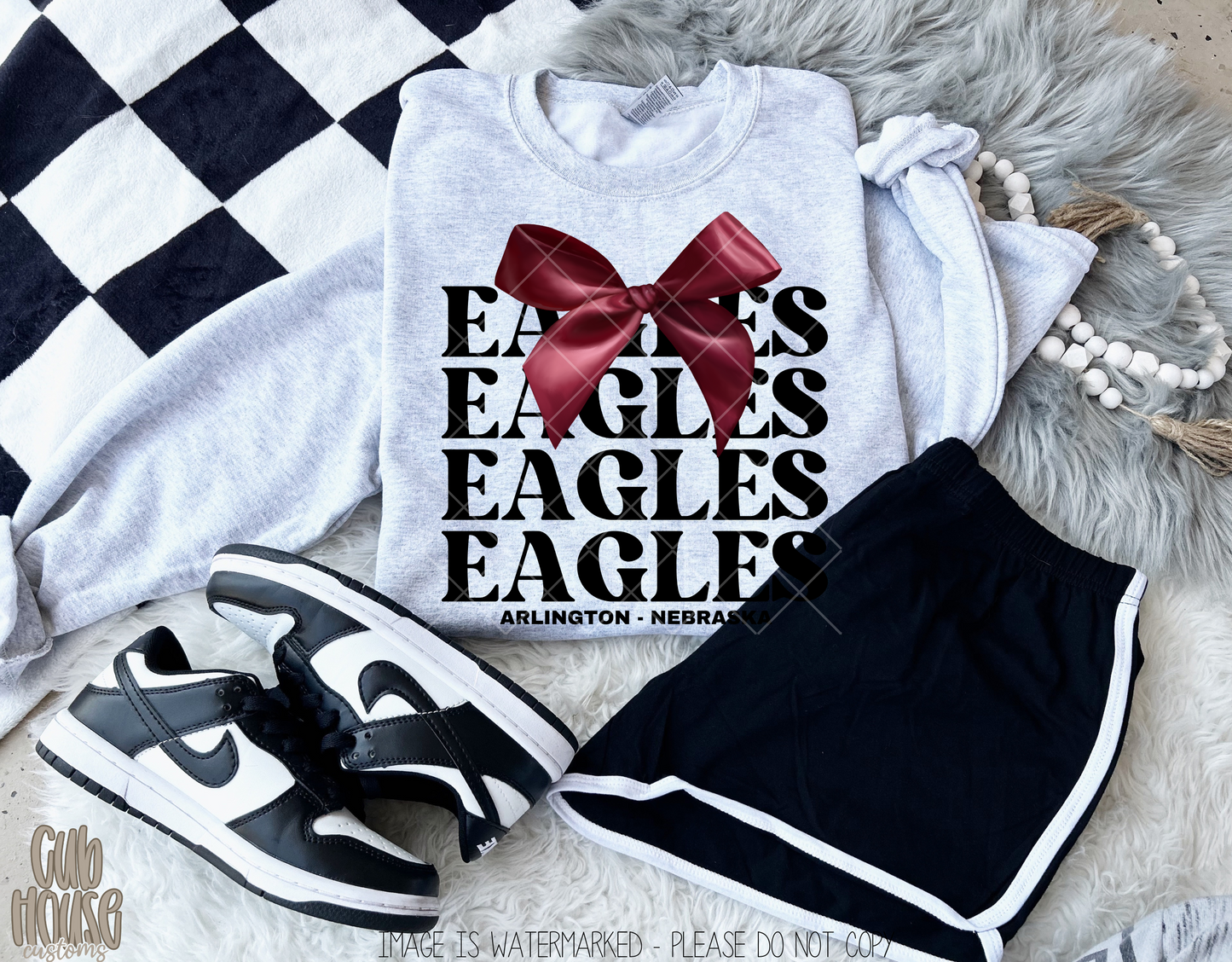 ARLINGTON EAGLES - STACKED BOW