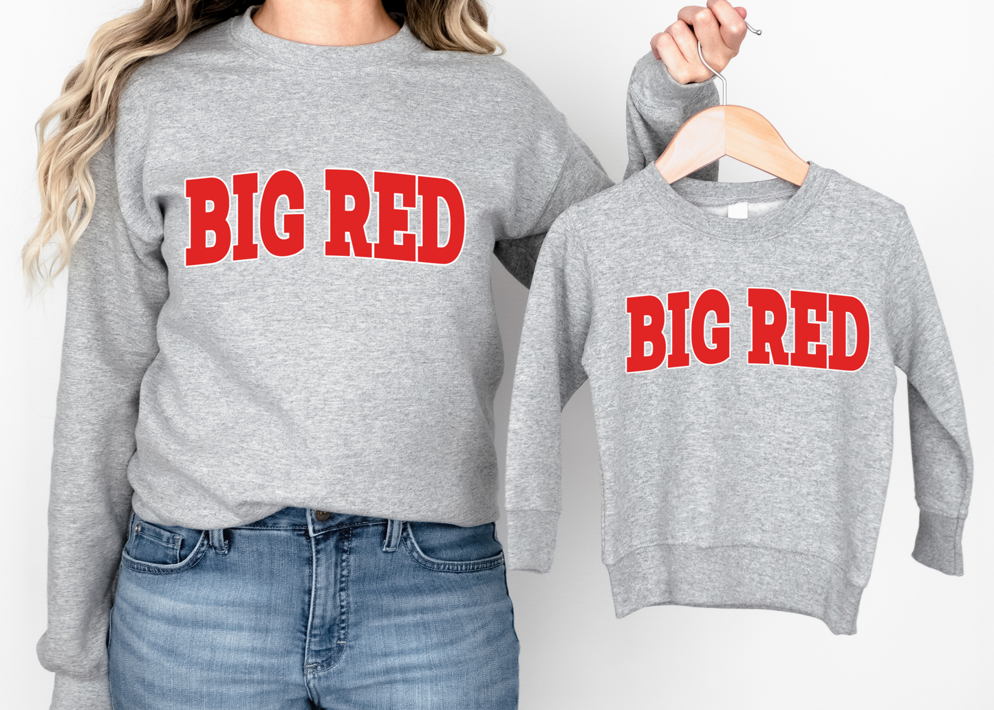 NEBRASKA - BIG RED - RED W/ WHITE OUTLINE