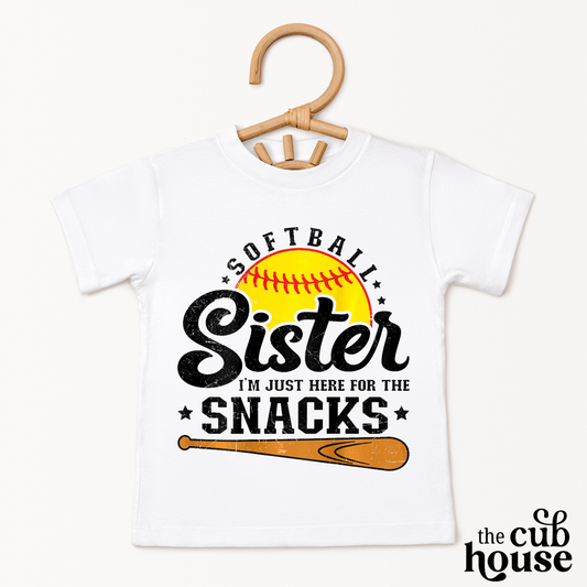 Baseball & Softball • Here For The Snacks