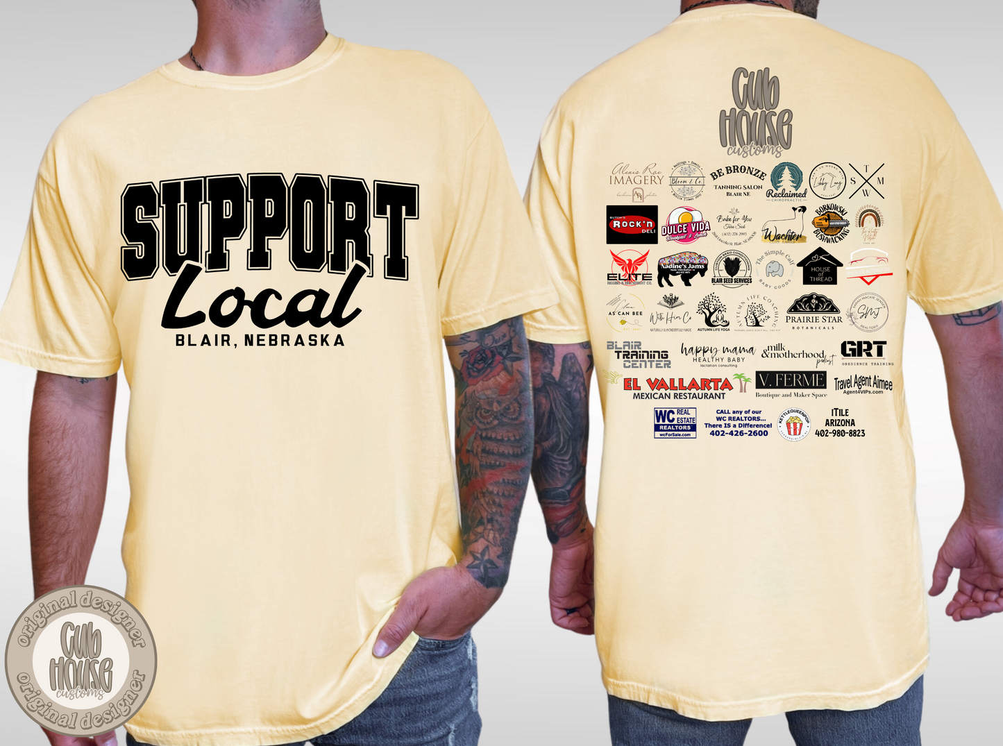 BLAIR SUPPORT LOCAL TEE