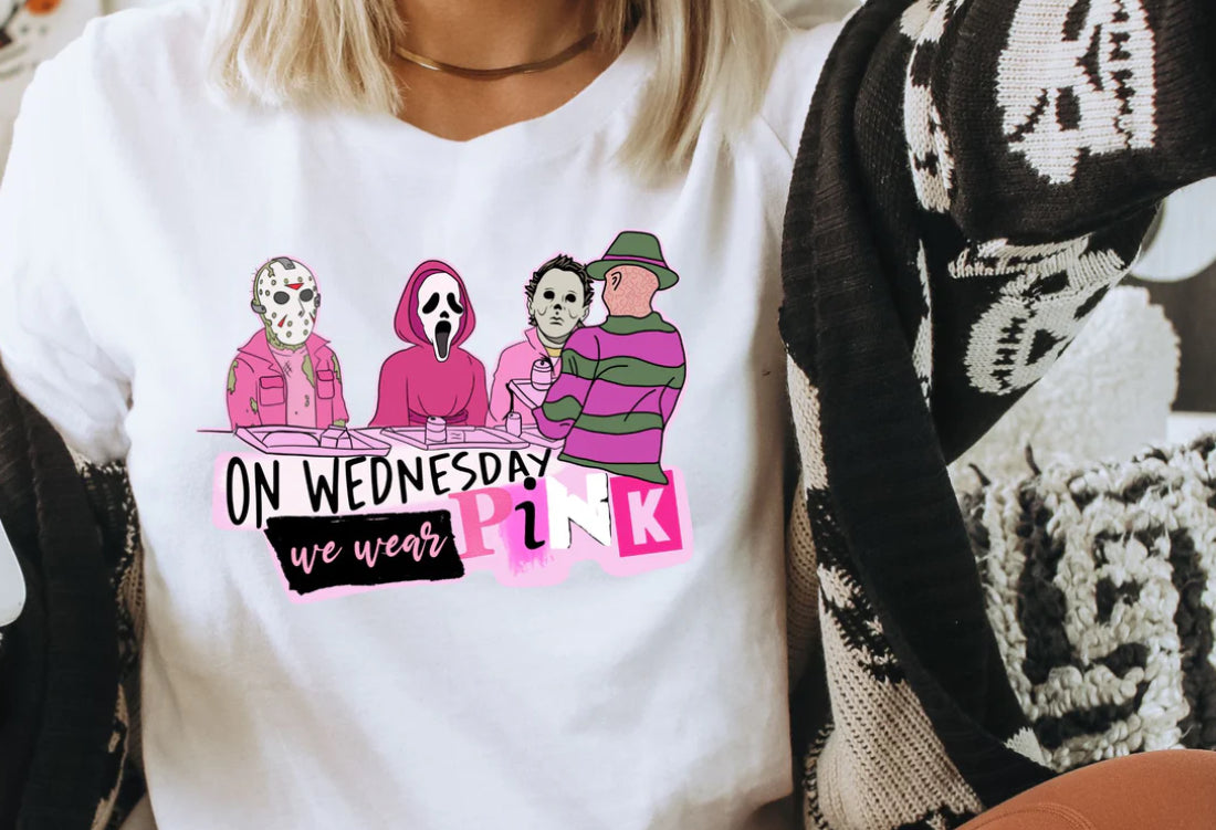 HALLOWEEN - ON WEDNESDAY WE WEAR PINK