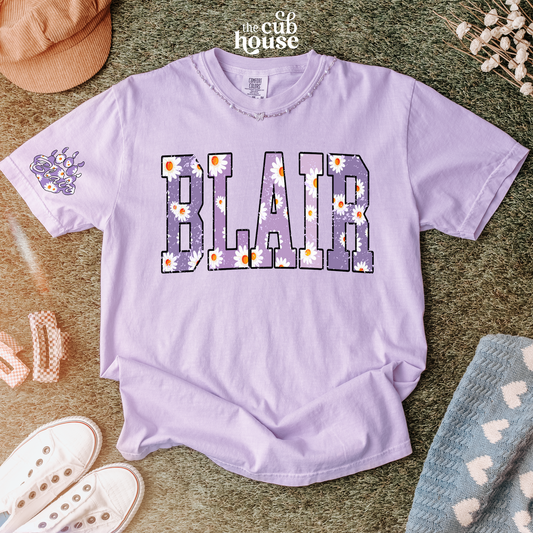 Blair • Distressed Floral With Sleeve