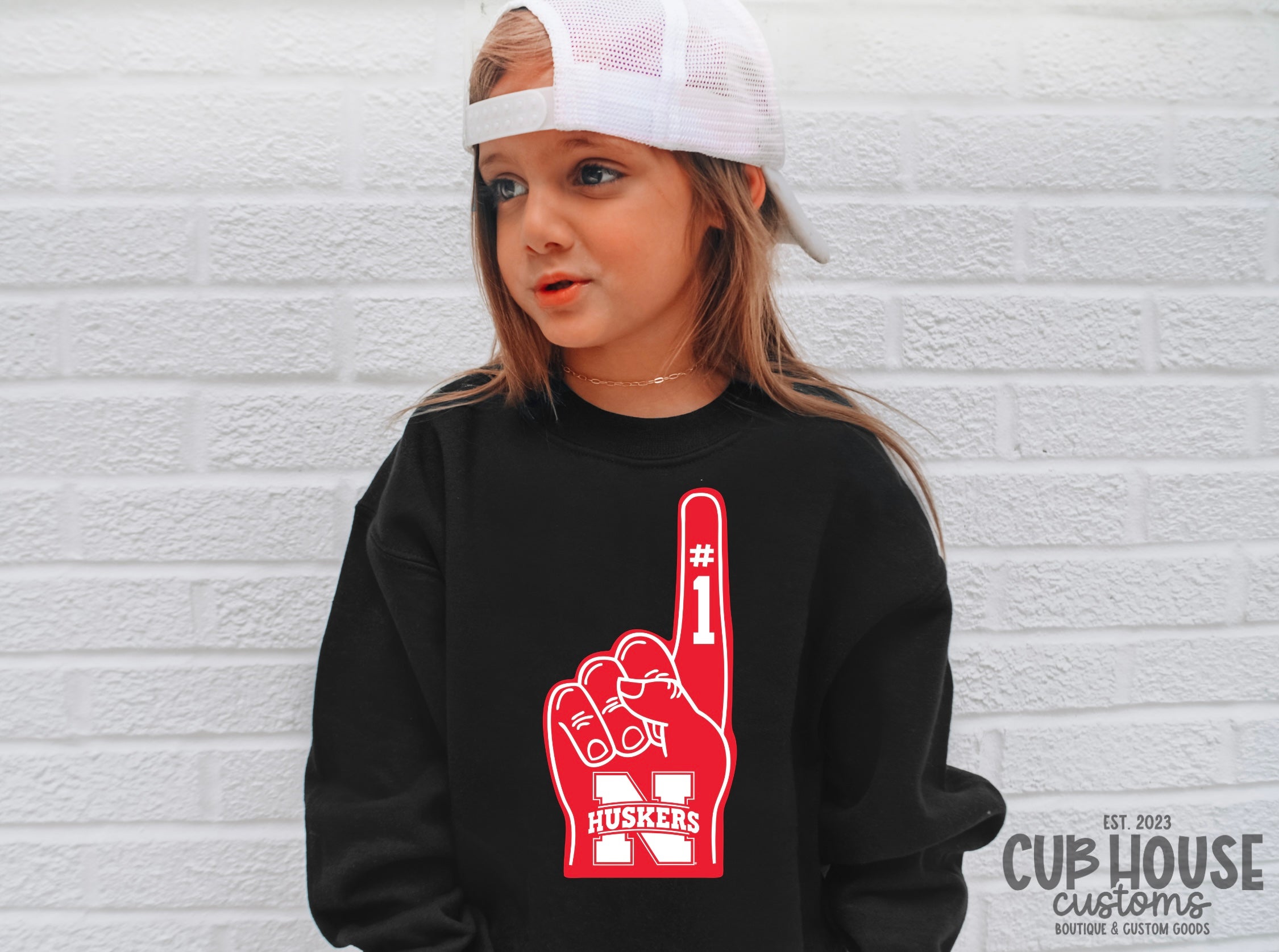 NEBRASKA • FOAM FINGER – Cub House Customs