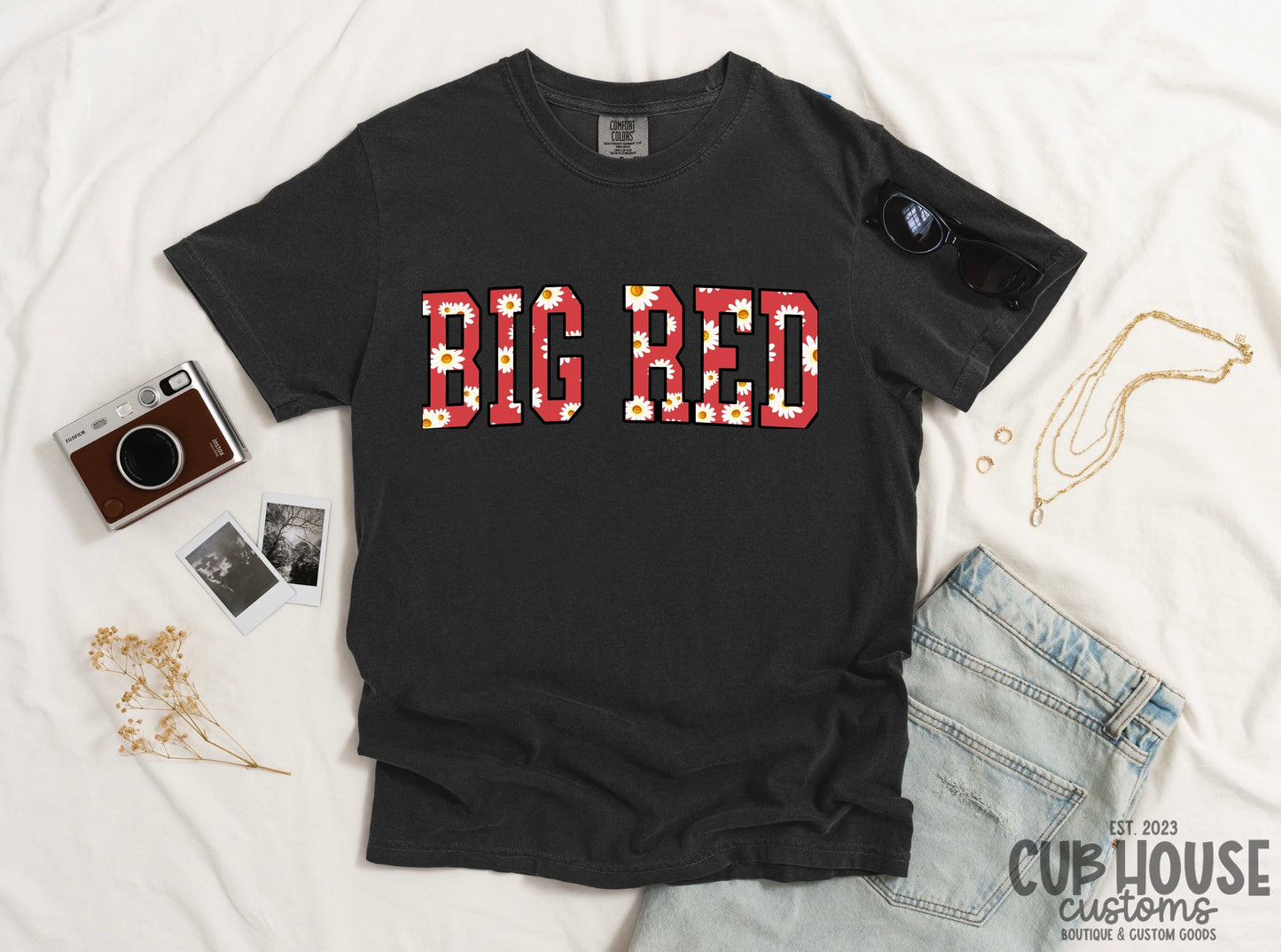 NEBRASKA - BIG RED FLORAL