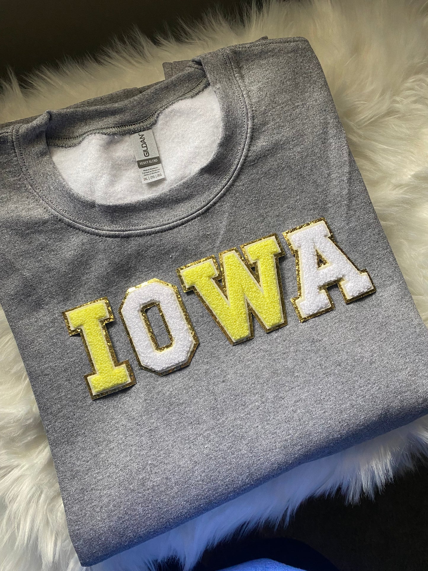 IOWA - CHENILLE PATCH