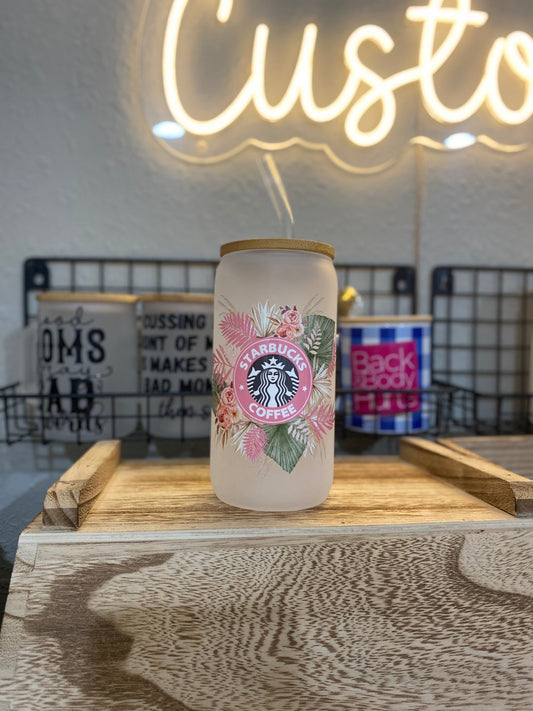 Boutique • Inspired Bucks Glass Can